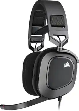 Coolblue Corsair HS80 RGB Gaming Headset Zwart aanbieding