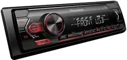 Amazon Pioneer Deckless autoradio MVH-S120UB rode verlichting, RDS, USB aanbieding