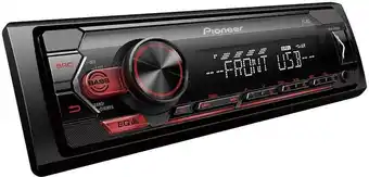 Amazon Pioneer Deckless autoradio MVH-S120UB rode verlichting, RDS, USB aanbieding