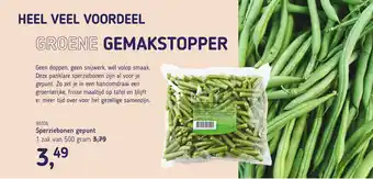 Van Hoeckel Sperziebonen gepunt aanbieding