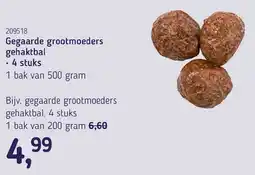 Van Hoeckel Gegaarde grootmoeders gehaktbal aanbieding