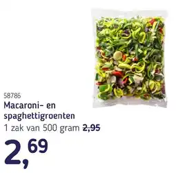 Van Hoeckel Macaroni en spaghettigroenten aanbieding