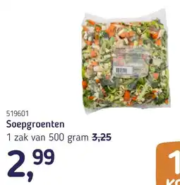 Van Hoeckel Soepgroenten aanbieding