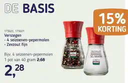 Van Hoeckel 4 seizoenen pepermolen aanbieding