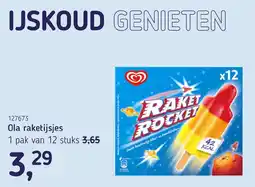 Van Hoeckel Ola raketijsjes aanbieding