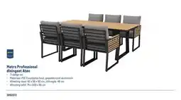 Makro Metro Professional diningset Ateo aanbieding