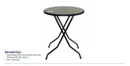 Makro Bartafel Vinci aanbieding
