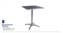 Makro Metro Professional tafel Narni aanbieding