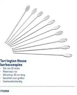 Makro Tarrington House barbecuespies aanbieding