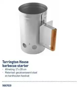 Makro Tarrington House barbecue starter aanbieding