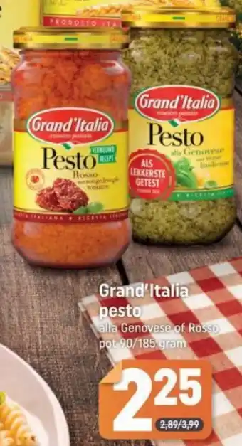 Dagwinkel Grand'Italia Pesto aanbieding