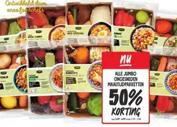 Jumbo ALLE JUMBO ONGESNEDEN MAALTIJDPAKKETTEN aanbieding