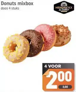 Dagwinkel Donuts mixbox aanbieding