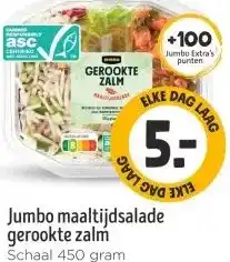 Jumbo Jumbo maaltijdsalade gerookte zalm aanbieding
