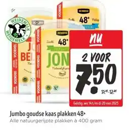 Jumbo Jumbo goudse kaas plakken 48+ aanbieding