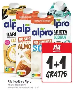 Jumbo Alle houdbare Alpro aanbieding