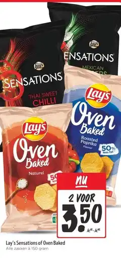 Jumbo Lay's Sensations of Oven Baked aanbieding