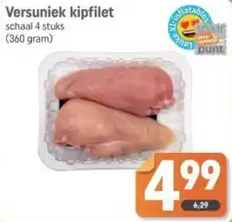 Dagwinkel Versuniek kipfilet aanbieding