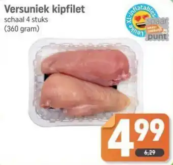 Dagwinkel Versuniek kipfilet aanbieding