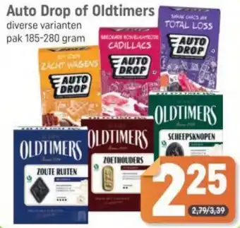 Dagwinkel Auto Drop of Oldtimers aanbieding
