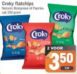 Dagwinkel Croky flatchips aanbieding