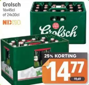 Dagwinkel Grolsch aanbieding