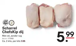 De Kweker Scharrel Chefskip dij aanbieding