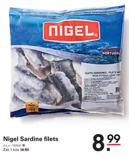 De Kweker Nigel Sardine filets aanbieding