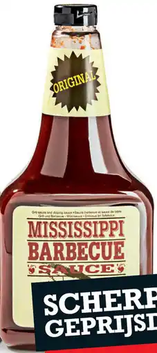 De Kweker Mississippi BBQ sauzen aanbieding