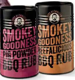 De Kweker Smokey Goodness Rubs aanbieding