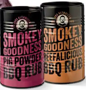 De Kweker Smokey Goodness Rubs aanbieding