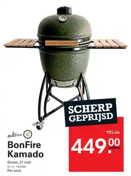 De Kweker BonFire Kamado aanbieding