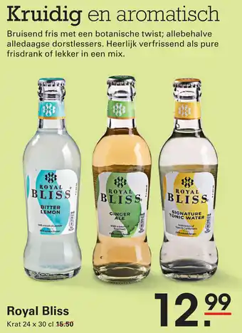 De Kweker Royal Bliss aanbieding