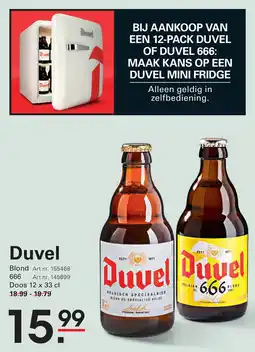 De Kweker Duvel aanbieding