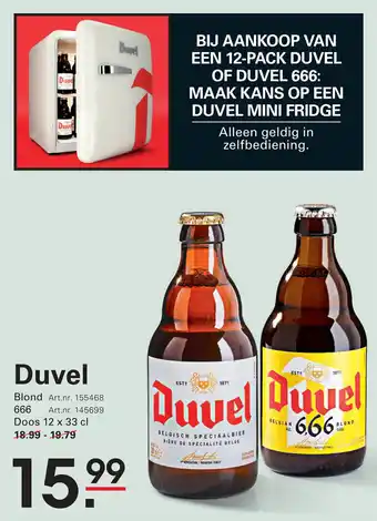 De Kweker Duvel aanbieding
