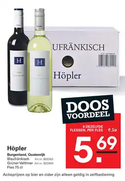 De Kweker Höpler aanbieding