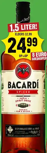 Dirck 3 Bacardi spiced aanbieding