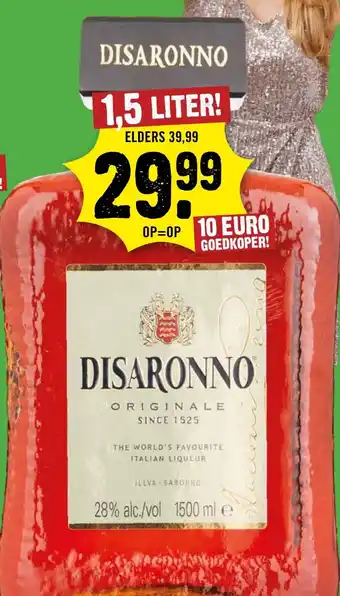 Dirck 3 Disaronno originale since 1525 aanbieding