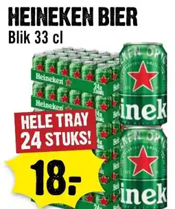 Dirck 3 Heineken bier aanbieding