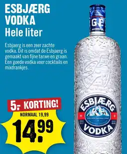 Dirck 3 Esbjærg vodka aanbieding