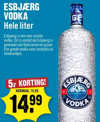 Dirck 3 Esbjærg vodka aanbieding