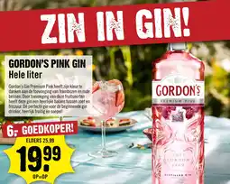 Dirck 3 Gordon's pink gin aanbieding
