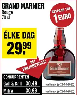 Dirck 3 Grand marnier rouge aanbieding