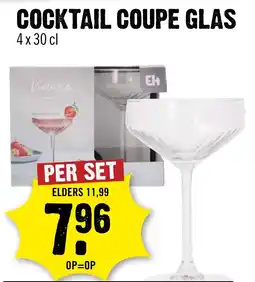 Dirck 3 Cocktail coupe glas aanbieding