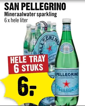 Dirck 3 San pellegrino mineraalwater sparkling aanbieding