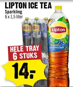 Dirck 3 Lipton ice tea sparkling aanbieding