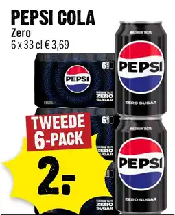 Dirck 3 Pepsi cola zero aanbieding