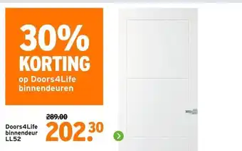 GAMMA Doors4Life binnendeur aanbieding