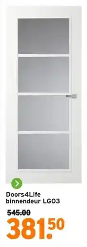 GAMMA Doors4Life binnendeur LG03 aanbieding