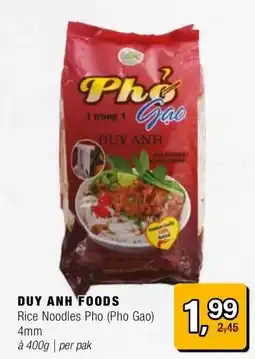 Amazing Oriëntal DUY ANH FOODS aanbieding